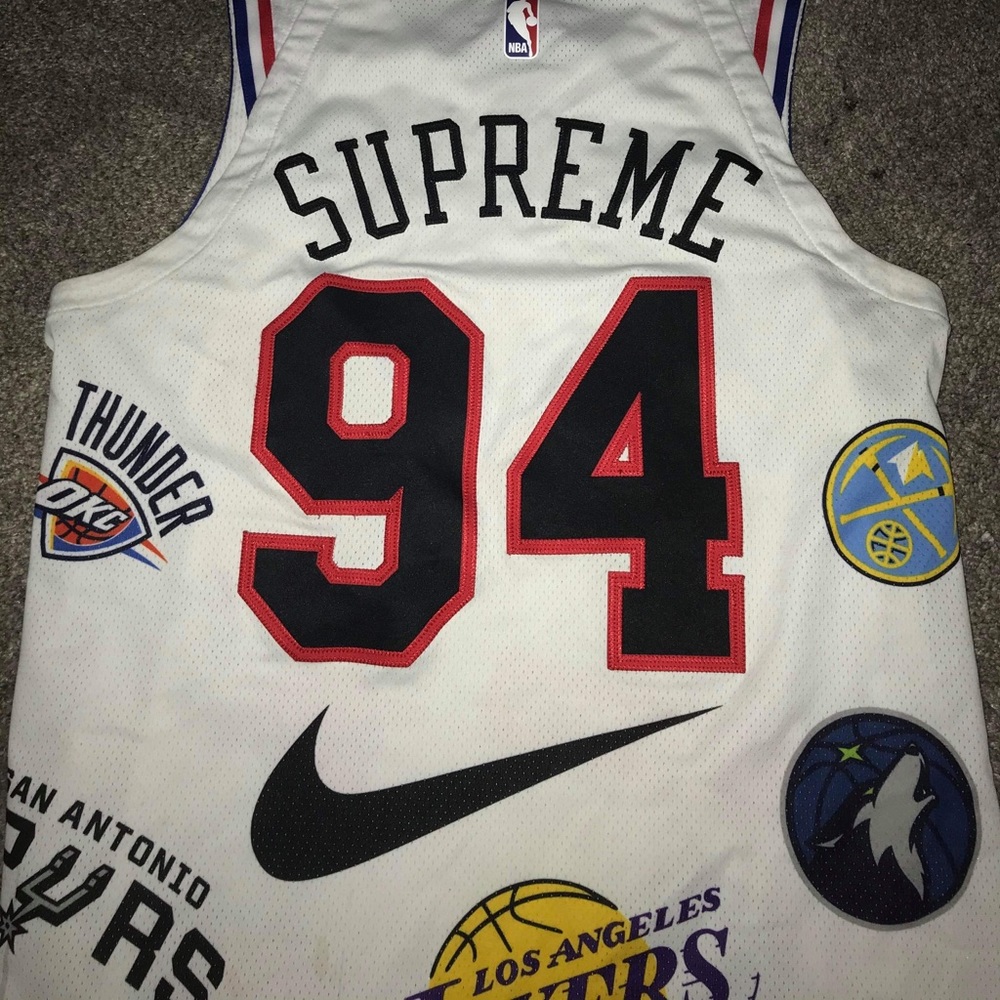 SUPREME Nike NBA Teams Jersey